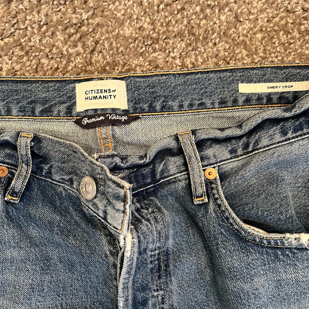 Citizens of Humanity size 28 jeans. Very soft denim, paid over $200, light wash